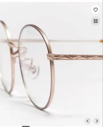 JINS 골드 메탈 라운드 안경 LMF-19A-015