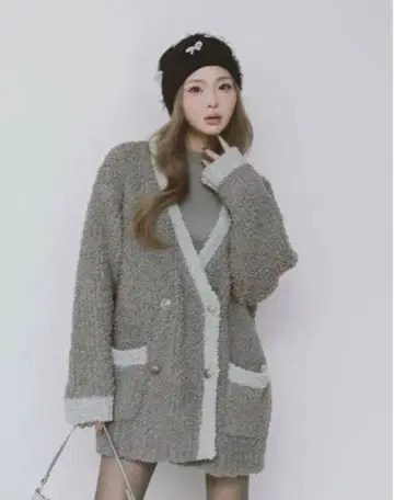 [ 미사용 새상품 ] 파스텔 니트 앙상블 SAX/FL