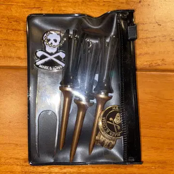 MARK & LONA 골프 티와 마커 세트