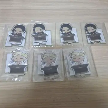 캐릭터 아크릴 스탠드 7개 세트