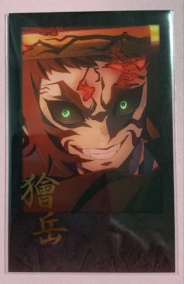 귀멸의 칼날 다이닝 카이가쿠 폴라로이드풍 브로마이드 폴라로이드