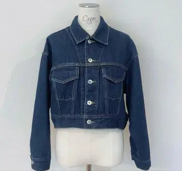[ cygne ] 시뉴 데님 자켓 Odile 인디고 0 사이즈