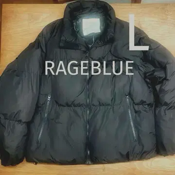 RAGEBLUE AIRTHERMAL 블랙 다운 자켓 L