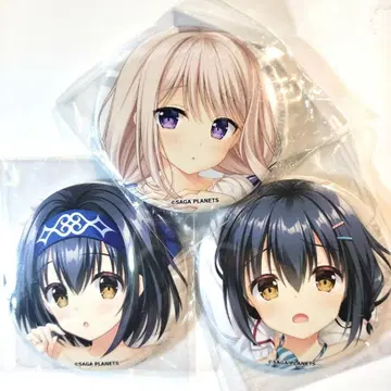 AMBITIOUS MISSION 이시카와 야에 홍고 니지무 캔뱃지