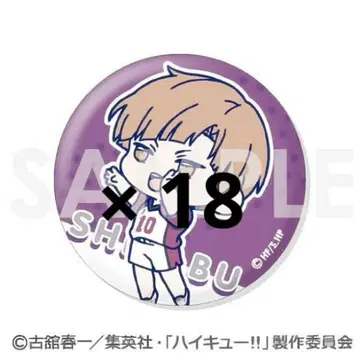 하이큐 와챳토 시라부 켄지로 캔뱃지