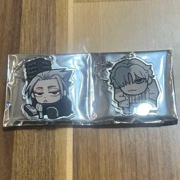 사카모토 데이즈 오카와 부쿠부 아크릴 키링 라쿠 슬러