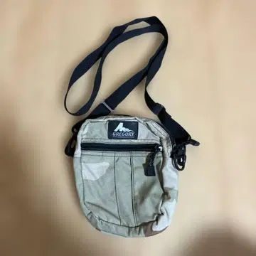 GREGORY 그레고리 구형 로고 USA제 퀵 포켓 M 카모플라주