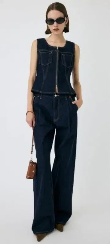 MOUSSY TUCK WIDE STRAIGHT 0