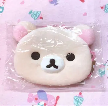 산엑스 리락쿠마 코리락쿠마 봉제 인형 코인 케이스 파우치