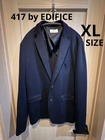 [ 417 by EDIFICE ] 테일러드 자켓 남성용 블랙 XL