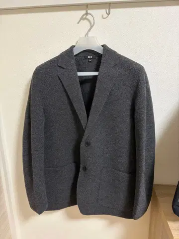 UNIQLO C 니트 자켓 그레이 L 311-480812