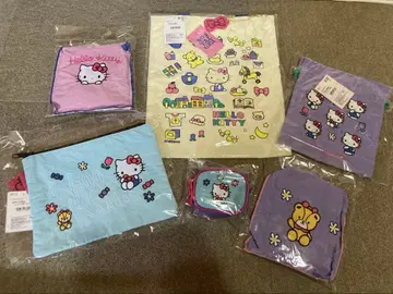 헬로키티 파우치 세트 6개