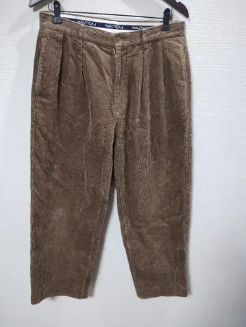 Xmas 세일 [ 새상품급 ] NAUTICA 브라운 코듀로이 팬츠 (L)