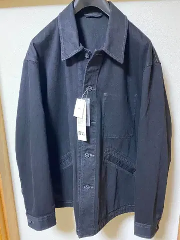 UNIQLO U 오버 사이즈 컬러 데님 셋업