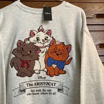 디즈니 아리스토캣 마리 맨투맨 고양이