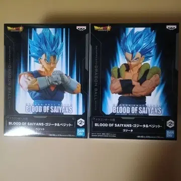 드래곤볼 BLOOD OF SAIYANS 피규어 2체 세트