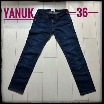 YANUK Cecil 야누크 데님 36 다크 네이비 일본제