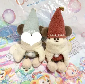 릴린린 인형 배지 빨간색 1개