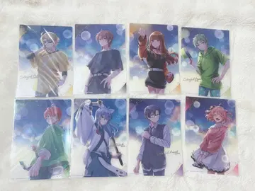 컬러풀 피치 클리어 포스터 8장 세트