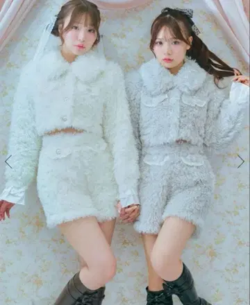 meroir 보아 팬츠 화이트 미사용 새상품 택 포함