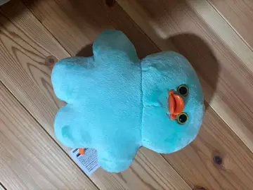 스카이블루 오리 봉제 인형