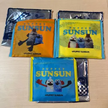 퍼펫 스시로 콜라보 에코백 전 3종 컴플리트 세트