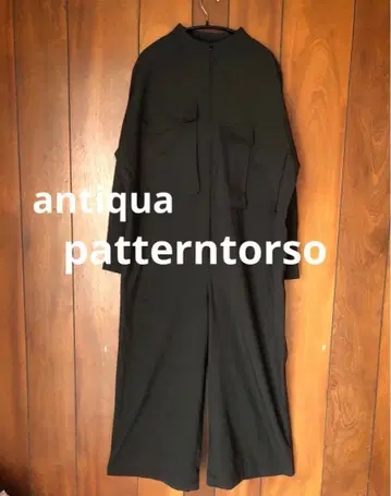[ antiqua ] pattern torso 성인 올인원