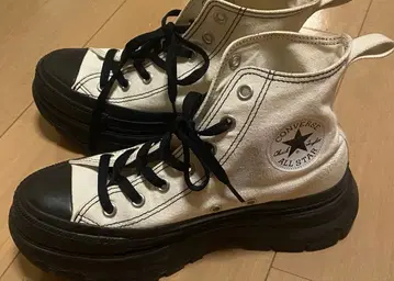 컨버스 올스타 통굽 스니커즈 화이트/블랙