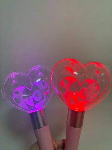 [ 2개 세트 ] 이퀄러브 2025년 하트형 응원봉