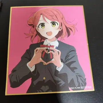 니지가사키 학원 미니 색지 1주차 특전 우에하라 아유무