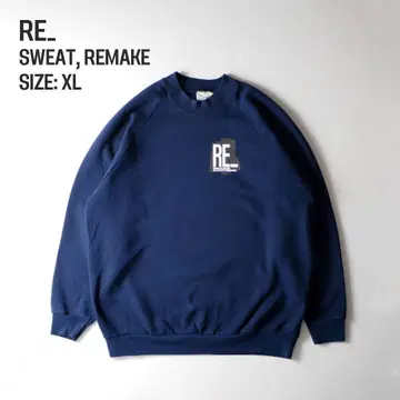 RE_ 00s 프룻 오브 더 룸 맨투맨 네이비 XL