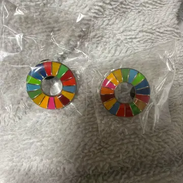 [ 한정품 ] 오사카 간사이 만박 유엔 한정판 SDGs 핑 배지