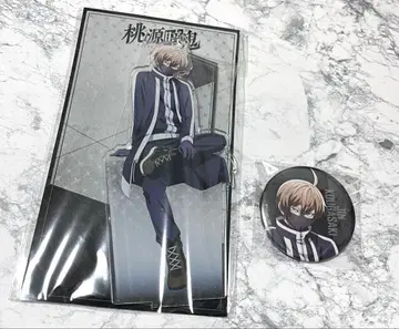 코우고자키 진 시트 다운 아크릴 스탠드 캔뱃지