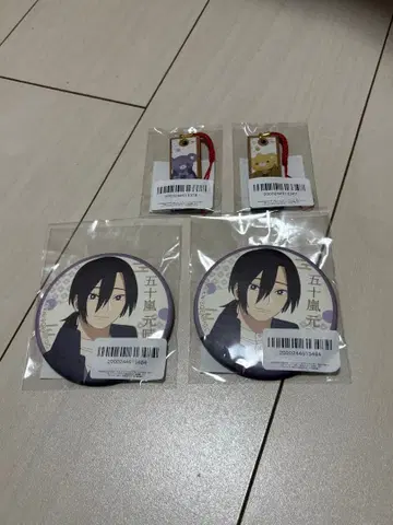 쿨한 애들 캔뱃지 2개 고구마 나무패 키링 2개 세트