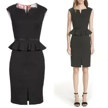 TED BAKER 사이즈 3 슬리브리스 원피스