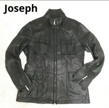 조셉 모터 자켓 라이더스 가죽 블랙 L
