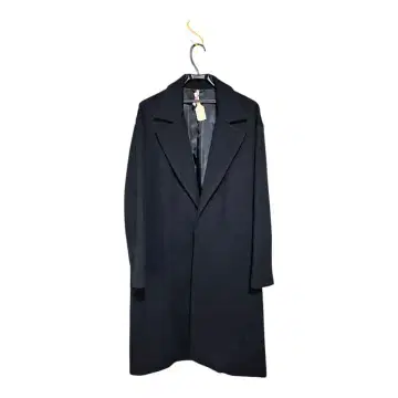 STUDIOUS 블랙 체스터 코트 사이즈 2