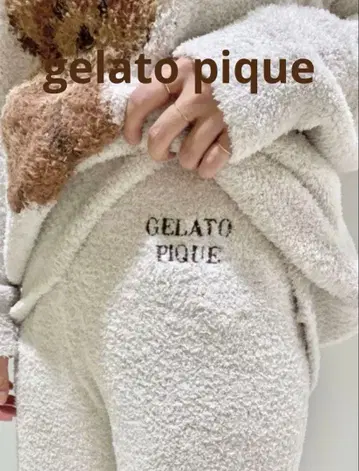 젤라또피케 베비모코 자카드 롱 팬츠