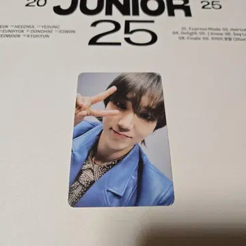 SUPER JUNIOR 25 예성 트레이딩 카드