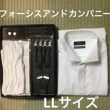 가격 인하! 포시스앤컴퍼니 신랑 세트! 셔츠 LL 사이즈 웨딩