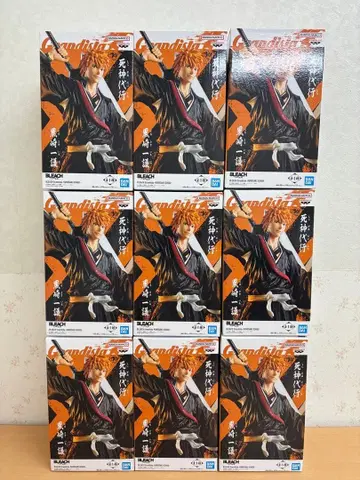 BLEACH Grandista 쿠로사키 이치고 피규어 9개 세트