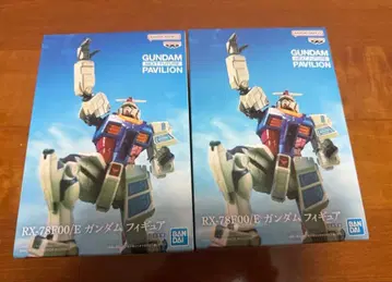 [ 미사용 새상품 ] RX-78F00/E 건담 피규어 2개 세트