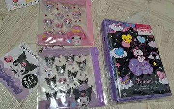 쿠로미 씰북 [바인더]와 쁘띠 부품 [쿠로미 마이멜로디]