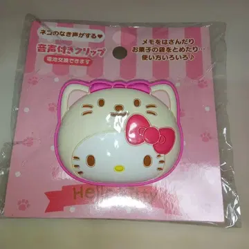 헬로키티 고양이 귀 클립 약 8cm