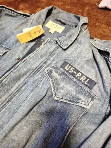 폴로 랄프로렌 새상품 데님 자켓