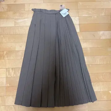 [ L'aube Blanc 로브 블랑 ] 플리츠 스커트