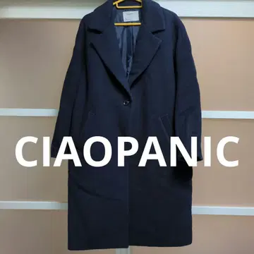 차오패닉 CIAOPANIC 체스터 코트 네이비 아우터