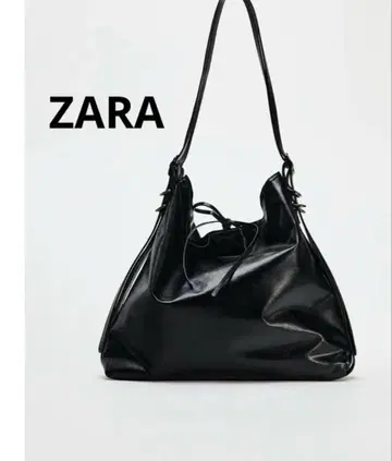 ZARA 버클 디테일 버킷 백