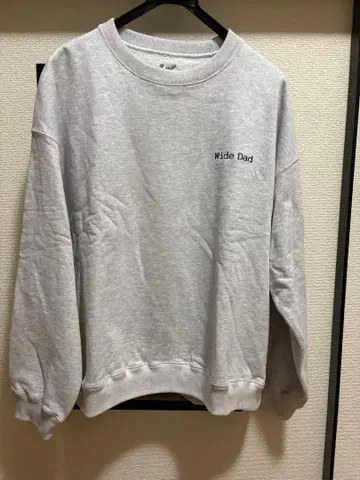 와이드 대드 슈퍼 와이드 스웨트 크루넥 새상품