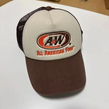 A&W 트래커 캡 베이지/브라운